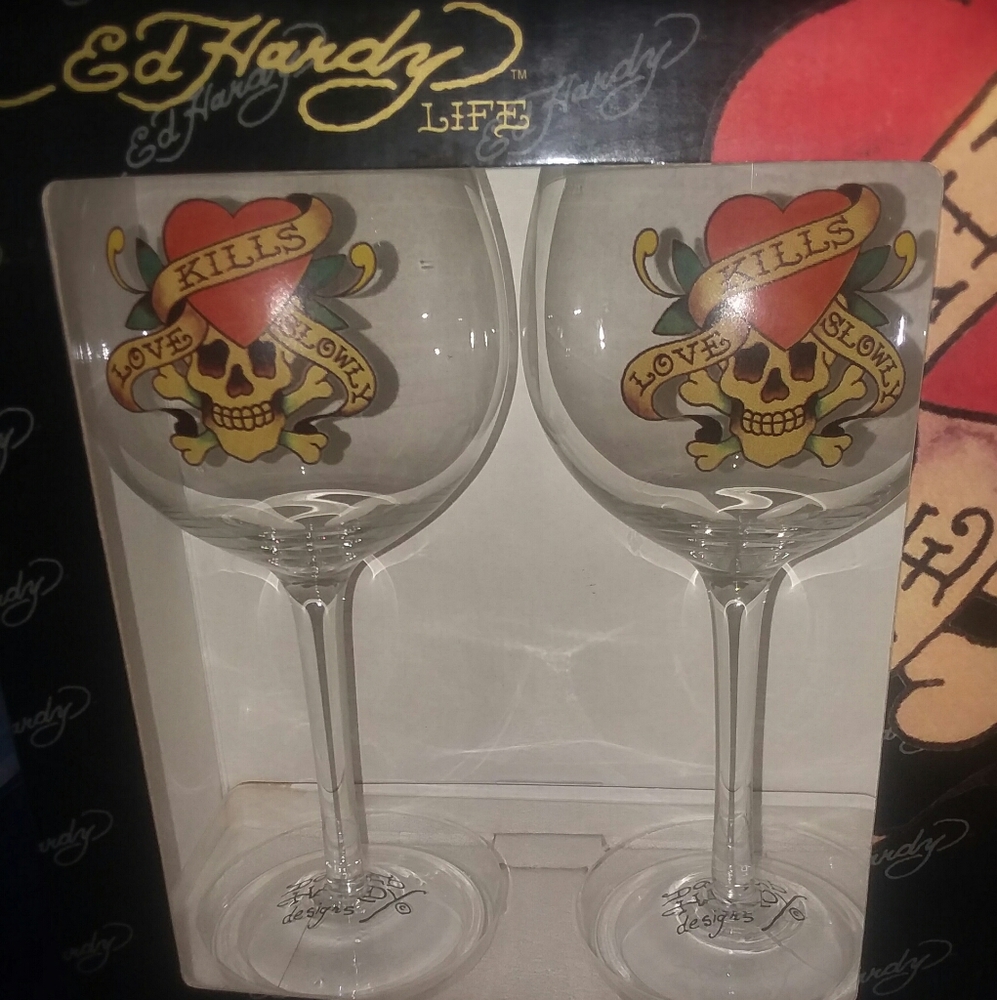 wine glasses